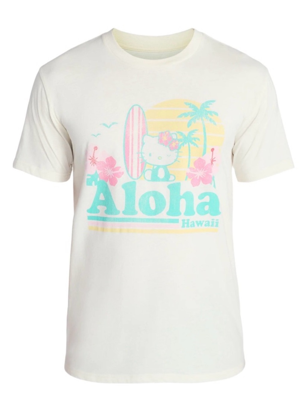 NWT Sanrio Hello Kitty Aloha Tee